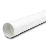 أنابيب بلاستيك UPVC ضغط 20 بار (SDR 13.6) مقاس 140 مم سماكة 10.3 مم لون أبيض