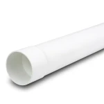 أنابيب UPVC ضغط 20 بار (SDR 13.6) مقاس 160 mm سمك 11.8 mm لون أبيض