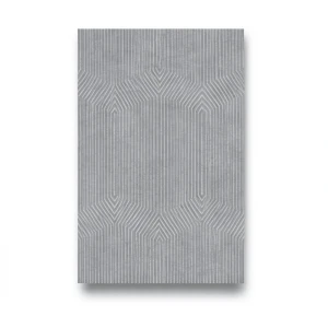 Spanish Wallpaper Gray Color Geometric Design, Size 10mx0.53m, Model 1102-3
