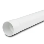 مواسير UPVC ضغط 25 بار (SDR 11) مقاس 125 ملم سمك 11.4 ملم لون أبيض