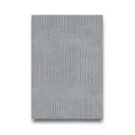 Spanish Wallpaper Gray Color Geometric Design, Size 10mx0.53m, Model 1102-3