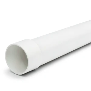 UPVC Pipe PN 20 Bar (SDR 13.6) Size 125 mm Thickness 9.2 mm White Color
