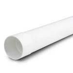 أنابيب بلاستيك UPVC ضغط 20 بار (SDR 13.6) مقاس 140 مم سماكة 10.3 مم لون أبيض