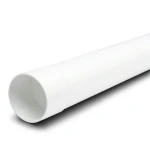 مواسير بلاستيك UPVC ضغط 20 بار (SDR 13.6) مقاس 180 مم سمك 13.3 ملم لون أبيض