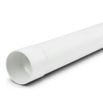 مواسير UPVC ضغط 20 بار (SDR 13.6) مقاس 200 ملم سمك 14.7 مم لون أبيض