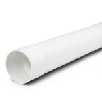 أنابيب UPVC ضغط 20 بار (SDR 13.6) مقاس 250 مم سمك 18.4 مم لون أبيض