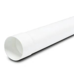 UPVC Pipe PN 25 Bar (SDR 11) Size 110 mm Thickness 10.0 mm White Color
