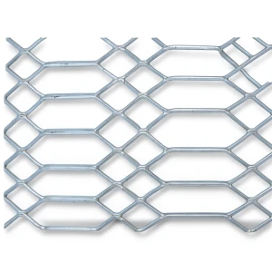 Hot Rolled Expanded Metal Jawhara Design Wire Diameter 1.7 mm Width 1.22 M Length 6 M