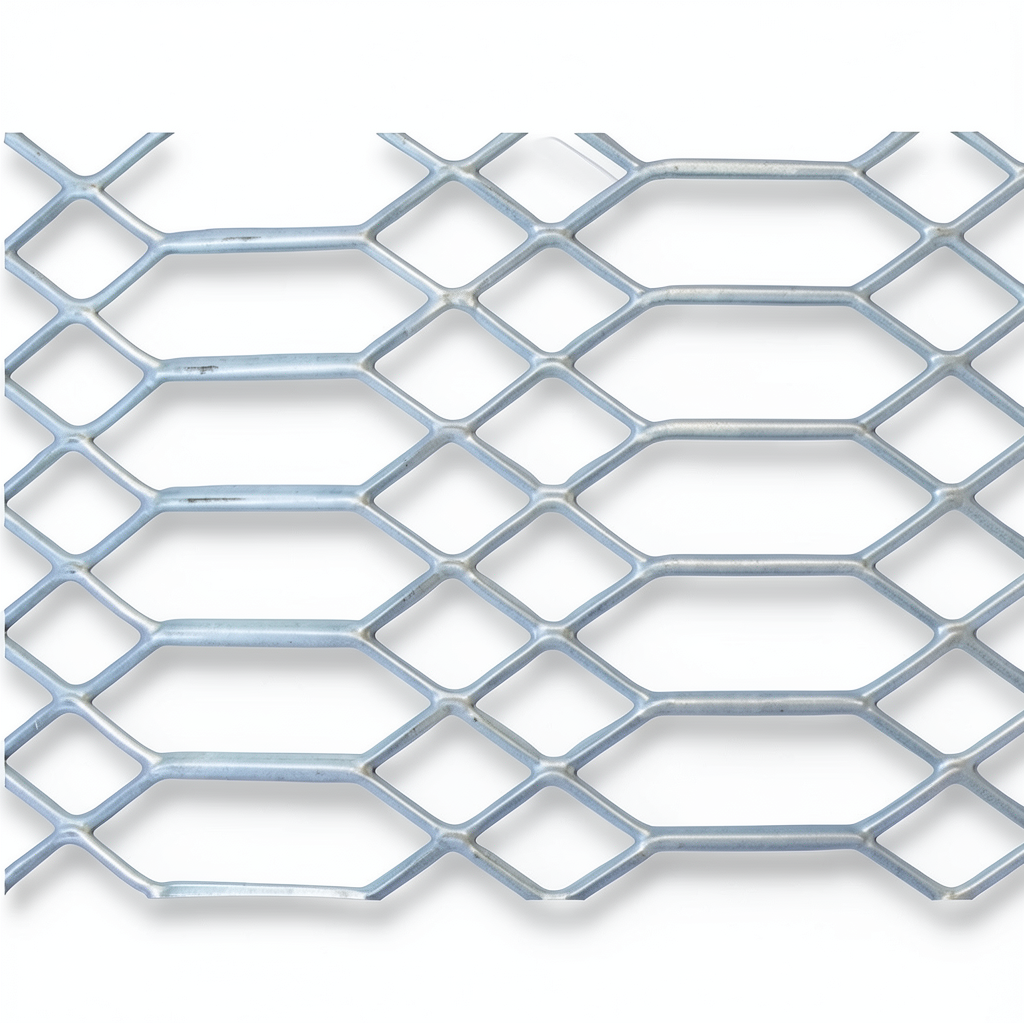 Hot Rolled Flattened Expanded Metal 1.2 mm Thickness 2.44×5 m Jawhara Form