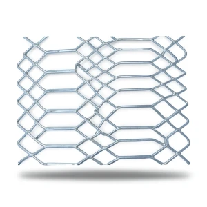 Hot Rolled Expanded Metal Jawhara Shape Wire Diameter 1.2 mm Width 2.44 M Length 6 M