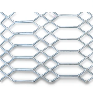 Hot Rolled Expanded Metal Jawhara Design Thickness 1.8 mm Width 1.22 M Length 1 M