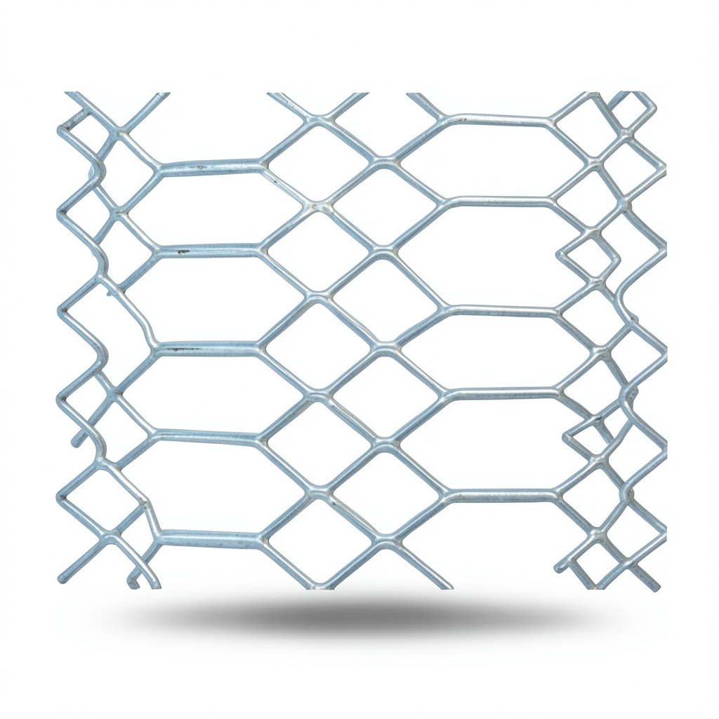 Hot Rolled Expanded Metal Wiremesh 1.8 mm Thickness, 1.22 M Width, 2 M Length