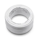 كابل نحاسي THHN/THWN معزول PVC قطر 8.8 مم 600 فولت 500 قدم أبيض | شركة الفنار