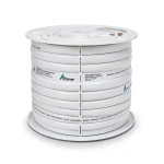 كابل نحاسي THHN/THWN معزول PVC 105 درجة مئوية قطر 9.3 مم 600 فولت طول 500 قدم أبيض | شركة الفنار