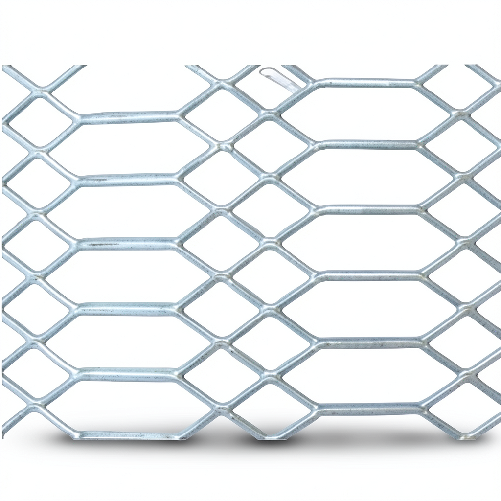 Hot Rolled Expanded Metal 1.2 mm Thickness 2.44×1 m, Jawhara Design