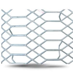 Hot Rolled Expanded Metal Mesh Jawhara Form 1.2 mm Thick 2.44x2 m