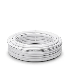 كابل نحاسي THHN/THWN معزول بمركب PVC 105 درجة مئوية قطر 13.8 مم 600 فولت طول 500 قدم أبيض | شركة الفنار