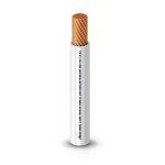 كابل نحاسي THHN/THWN معزول PVC 105 درجة مئوية قطر 15.1 مم 600 فولت 500 قدم أبيض | شركة الفنار