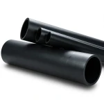 أنابيب بلاستيك HDPE ضغط اسمي 6 بار PE 80، قطر خارجي 800 ملم SDR 33، لون أسود