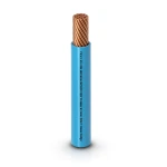 كابل نحاسي THHN/THWN معزول PVC 105 درجة مئوية قطر 3.0 مم 600 فولت طول 2500 قدم أزرق | شركة الفنار