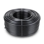 HDPE Coil Pipe PN 10 Bar PE 80 Size 75 mm SDR 33 Black Color