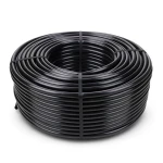 High Density Polyethylene Coil Pipe PN 4 Bar PE 100, 90 mm OD, 2.2 mm Thickness, Black