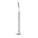كابل نحاسي THHN/THWN معزول PVC 105 درجة مئوية قطر 5.9 مم 600 فولت طول 500 قدم أبيض | شركة الفنار
