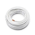 كابل نحاسي THHN/THWN معزول PVC 105 درجة مئوية قطر 7.6 مم 600 فولت طول 500 قدم أبيض | شركة الفنار