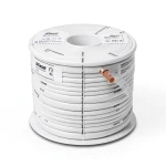 كابل نحاسي THHN/THWN معزول PVC قطر 10.0 مم 600 فولت طول 500 قدم أبيض | شركة الفنار