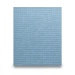 Patterned Wall Decoration 10m x 0.53m Blue Color, Model 49104