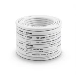 كابل نحاسي THHN/THWN معزول PVC 105 درجة مئوية قطر 16.1 مم 600 فولت طول 500 قدم أبيض | شركة الفنار