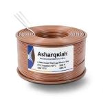 لفة سلك نحاس مجدول 6 AWG مطلي بالقصدير، عزل PVC 105°C، بني، 600 فولت، طول 500 قدم | شركة كابلات الشرقية للصناعة