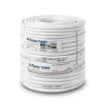 كابل نحاسي THHN/THWN معزول PVC قطر 10.0 مم 600 فولت طول 500 قدم أبيض | شركة الفنار