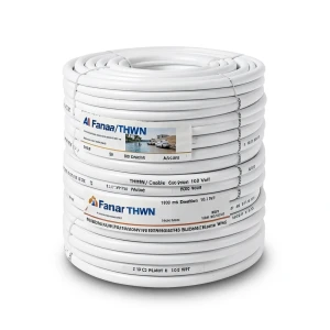 THHN/THWN Copper Cable PVC Insulation 10.0 mm Diameter 600 Volt 500 Feet White | Al Fanar