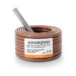 سلك نحاس مجدول 1 AWG مطلي بالقصدير عزل PVC 105°C بني 600 فولت 500 قدم | شركة كابلات الشرقية للصناعة