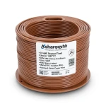 سلك كهرباء نحاس مجدول 3/0 AWG مطلي بالقصدير، معزول PVC 105°C، بني، 600 فولت، 500 قدم | شركة كابلات الشرقية للصناعة