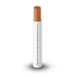 كابل نحاسي THHN/THWN معزول PVC قطر 4.4 مم 600 فولت 2500 قدم أبيض | شركة الفنار