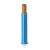 THHN/THWN Copper Cable PVC Insulation 105°C Diameter 3.4 mm 600 Volt 2500 Feet Blue | Al Fanar - Image 1