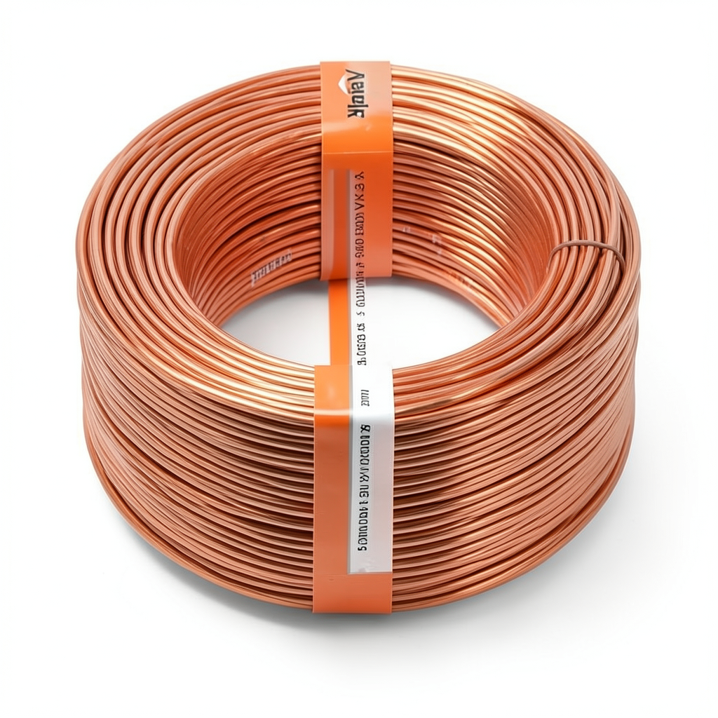 Alfanar 6 mm Flexible Copper Wire, 600/1000V, 300ft Length, Orange | Al Fanar