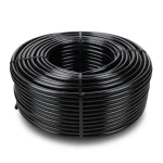 لفة أنابيب HDPE ضغط 4 بار PE 100 قطر 63 مم سمك 1.8 مم لون أسود