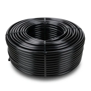 لفة أنابيب HDPE ضغط 4 بار PE 100 قطر 63 مم سمك 1.8 مم لون أسود