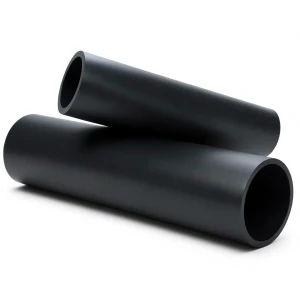 High Density Polyethylene Pipe 6 Bar Pressure PE 80, 900 mm Diameter SDR 33 Black