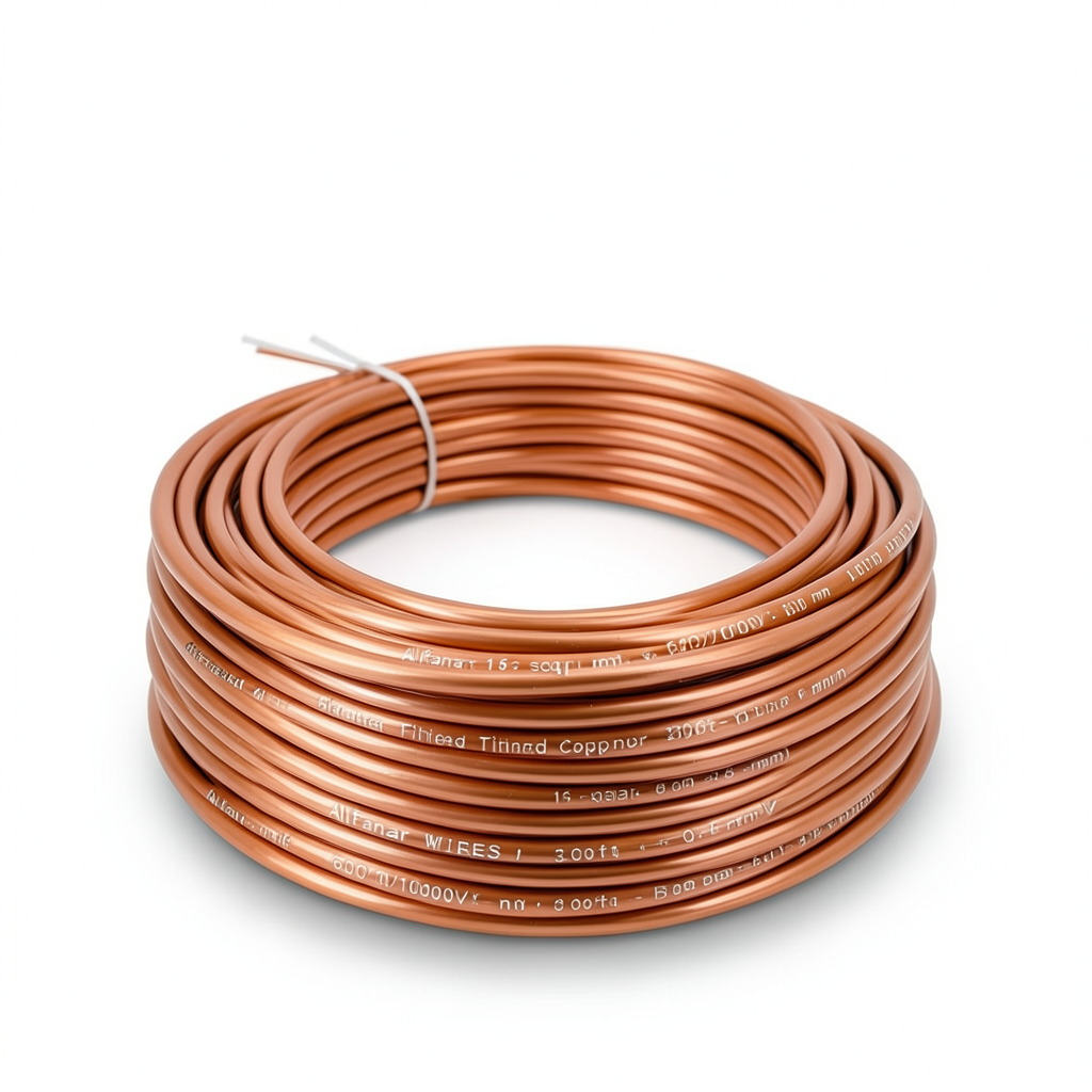 Alfanar 16 sq mm Flexible Tinned Copper Wire, 600/1000V, 300ft | Al Fanar