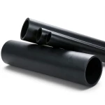 انابيب HDPE ضغط تشغيل 6 بار PE 80، قطر 1200 ملم SDR 33 لون اسود