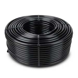 HDPE Coil Pipe Pressure 10 Bar PE 80, 63 mm OD, 4.7 mm Thickness, Black