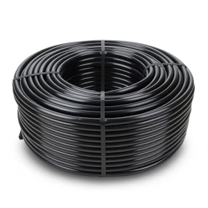 High Density Polyethylene Coil Pipe PN 4 Bar PE 100, 90 mm OD, 2.2 mm Thickness, Black