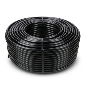 High Density Polyethylene Coil Pipe 4 Bar Pressure PE 100, 110 mm OD, 2.7 mm Thickness, Black