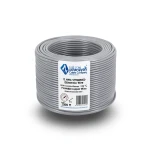 سلك كهرباء امريكي 12 AWG نحاس مجدول عزل PVC 105°C، رمادي، 600 فولت، طول 2500 قدم | شركة كابلات الشرقية للصناعة