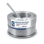 2 AWG Stranded Tinned Copper Electric Wire, PVC Insulated 105°C, Brown, 600V, 500 Feet | Asharqiyah Cables Company for Industry