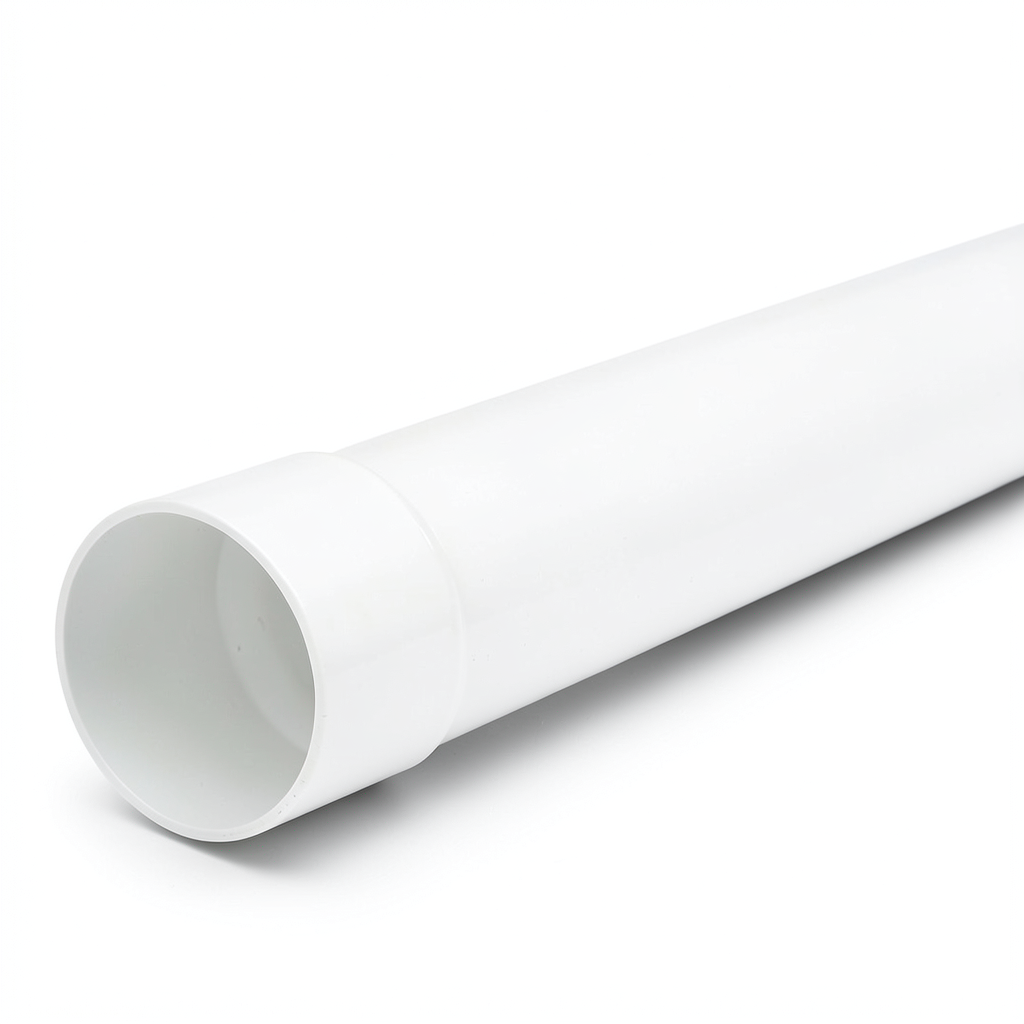 UPVC Pipe PN 25 Bar (SDR 11) Size 160 mm Thickness 14.6 mm White Color